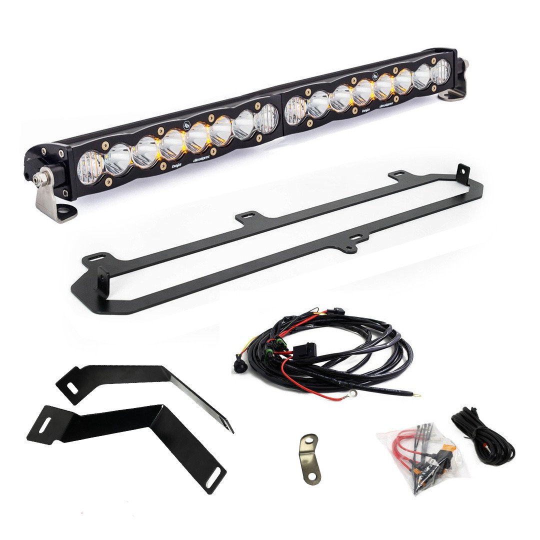 Baja Designs S8 30 inch Behind Grille Kit Sierra 2500HD