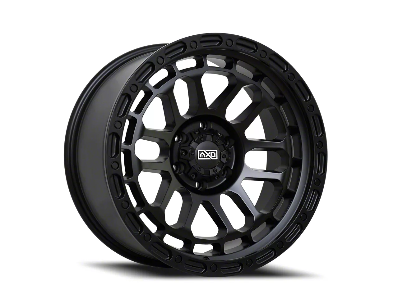 AXD Offroad AS4 Satin Black 17x8.5 F-150 Wheel