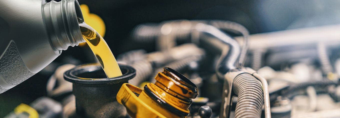 Motor oil and fluids for truck maintenance