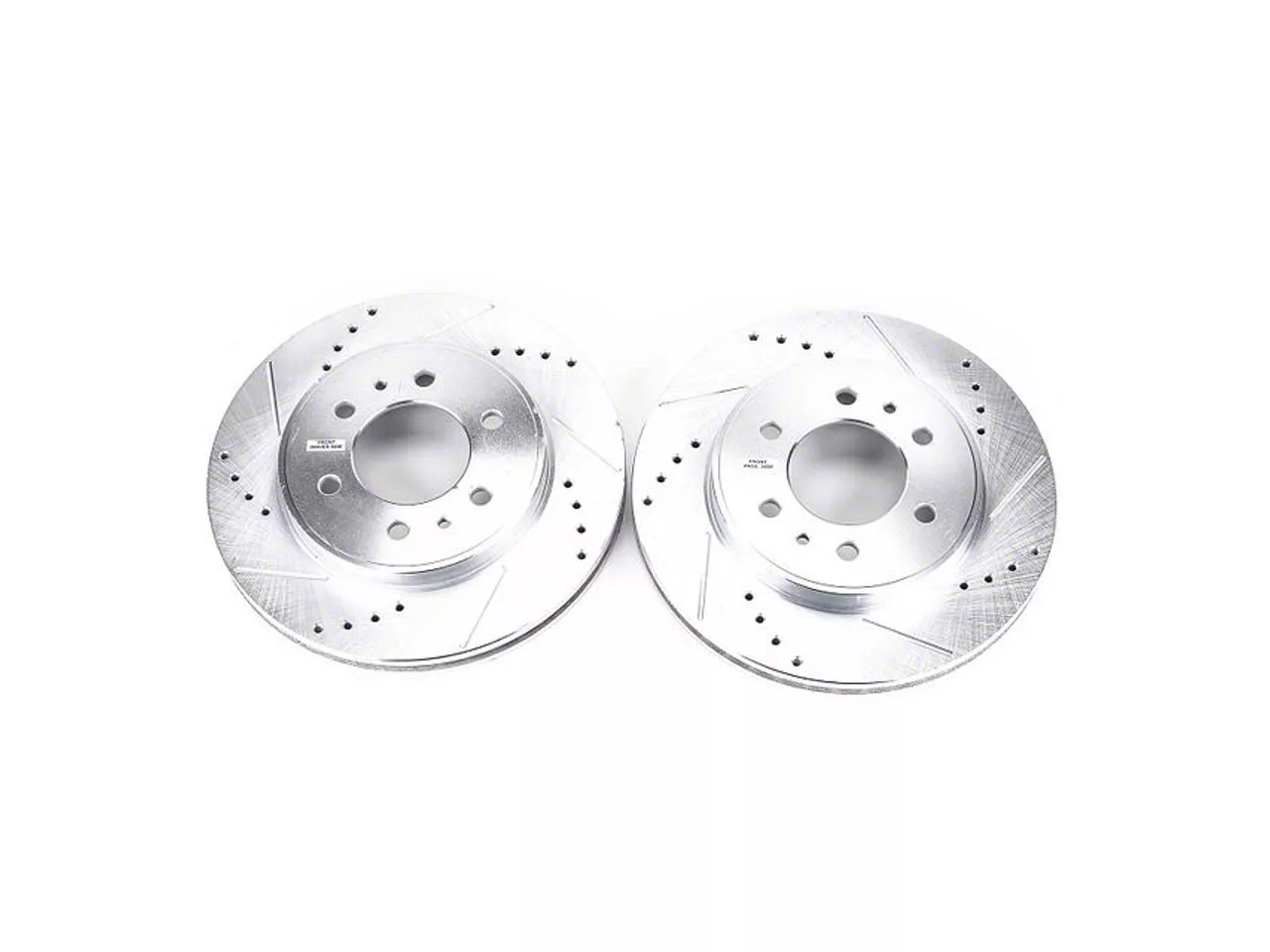 PowerStop Evolution Drilled Slotted Front Rotors