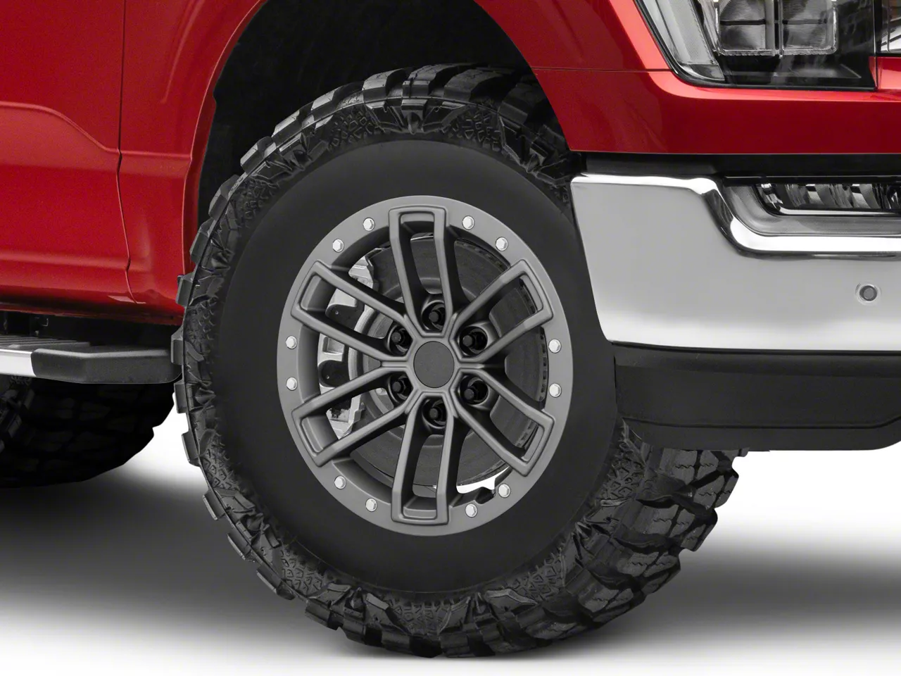Raptor Beadlock Style Charcoal wheel 17x8.5 Ford F-150
