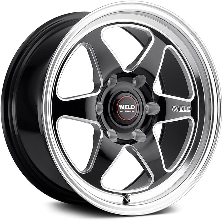 Weld Racing Ventura 6 Gloss Black Milled wheel 20x9.5 6-lug Weld Racing Ventura 6 Gloss Black Milled wheel 20x9.5 6-lug