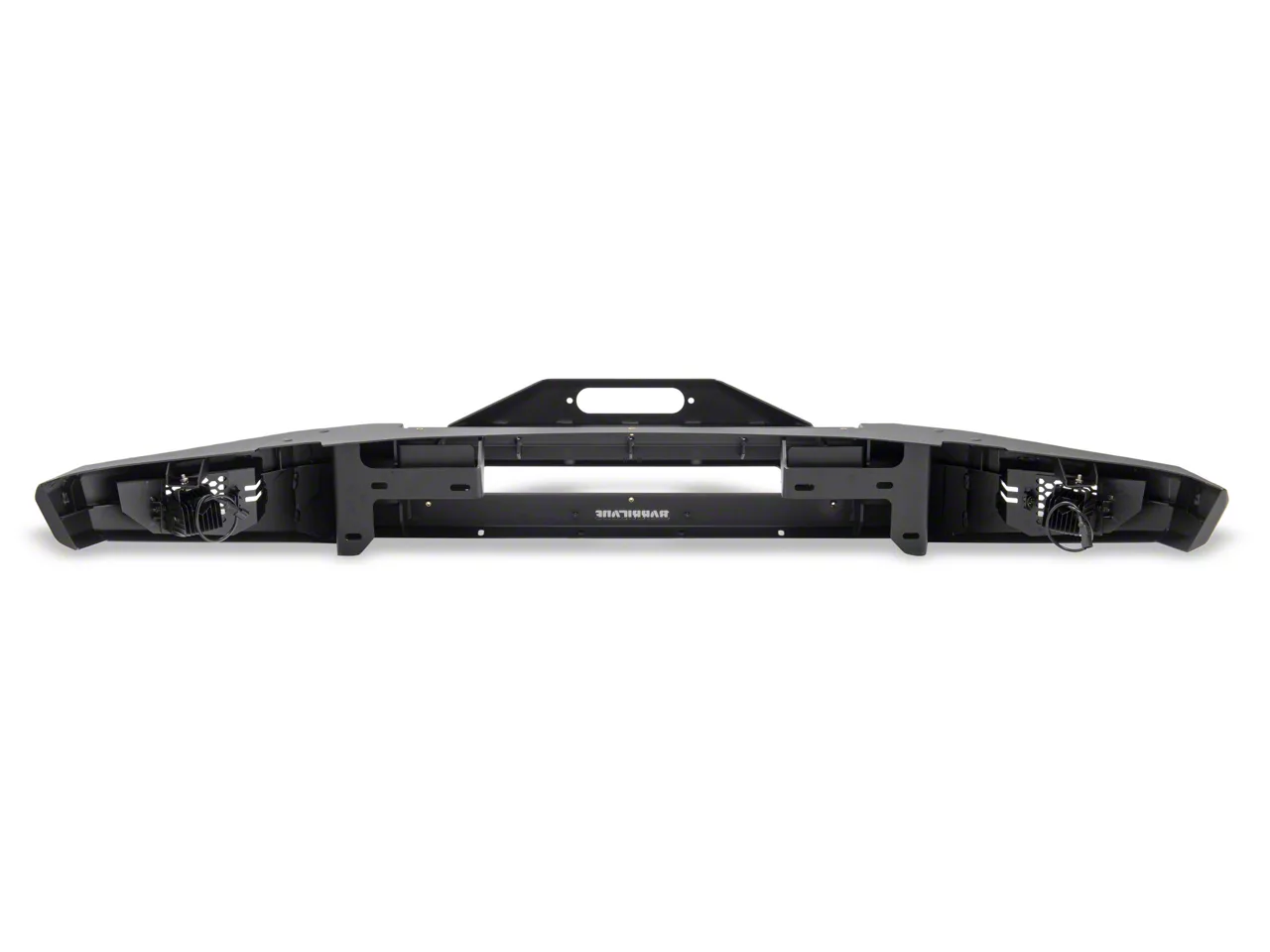 Barricade HD3 plate style winch mount bumper LED lights F-150 2015-2017