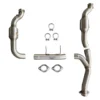 CVF Catted Down-Pipes EcoBoost F-150 2017-2020 CVF stainless steel catted down-pipes turbo adapters EcoBoost F-150
