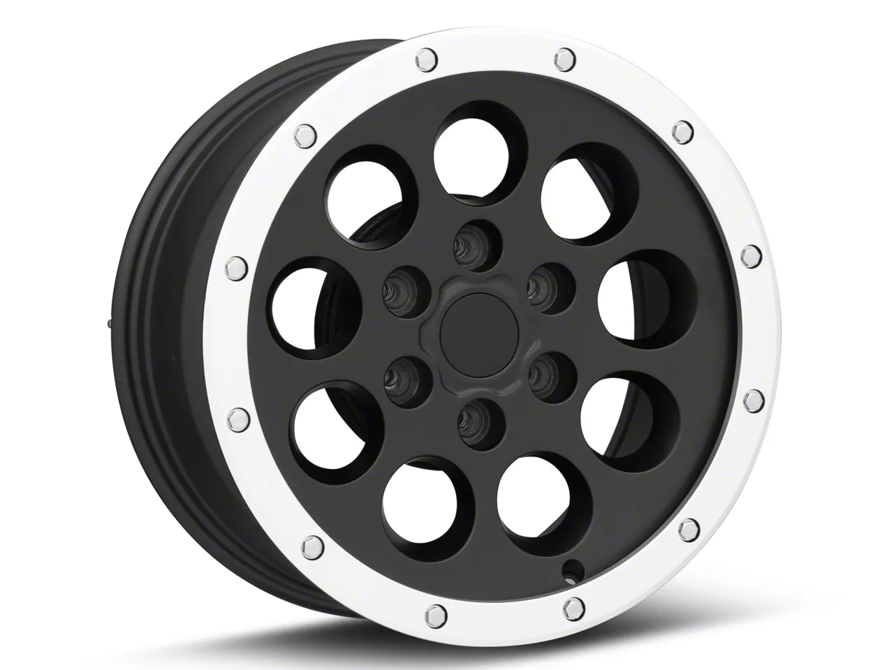 Gen1 Raptor Beadlock Style Matte Black wheel 17x8.5 Ford F-150