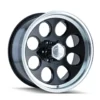 171 Gloss Black Machined wheel 17x9 Ford F-150 5-lug