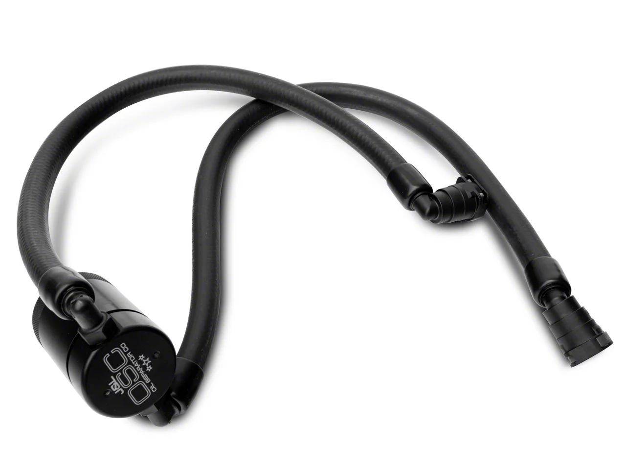 J&L 3.0 oil separator black anodized passenger side EcoBoost F-150