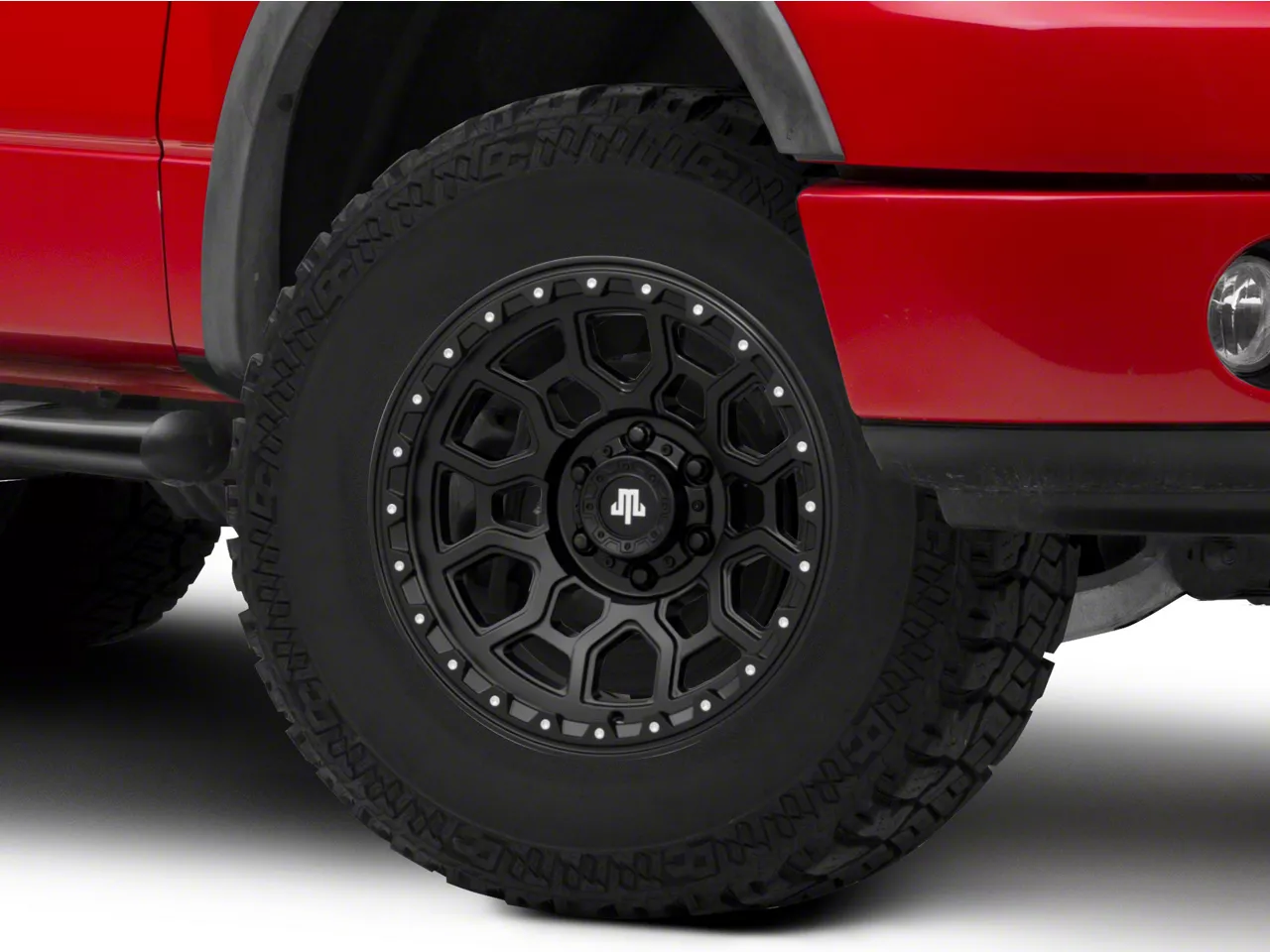 Mammoth Hunter Satin Black wheel 17x9 Ford F-150