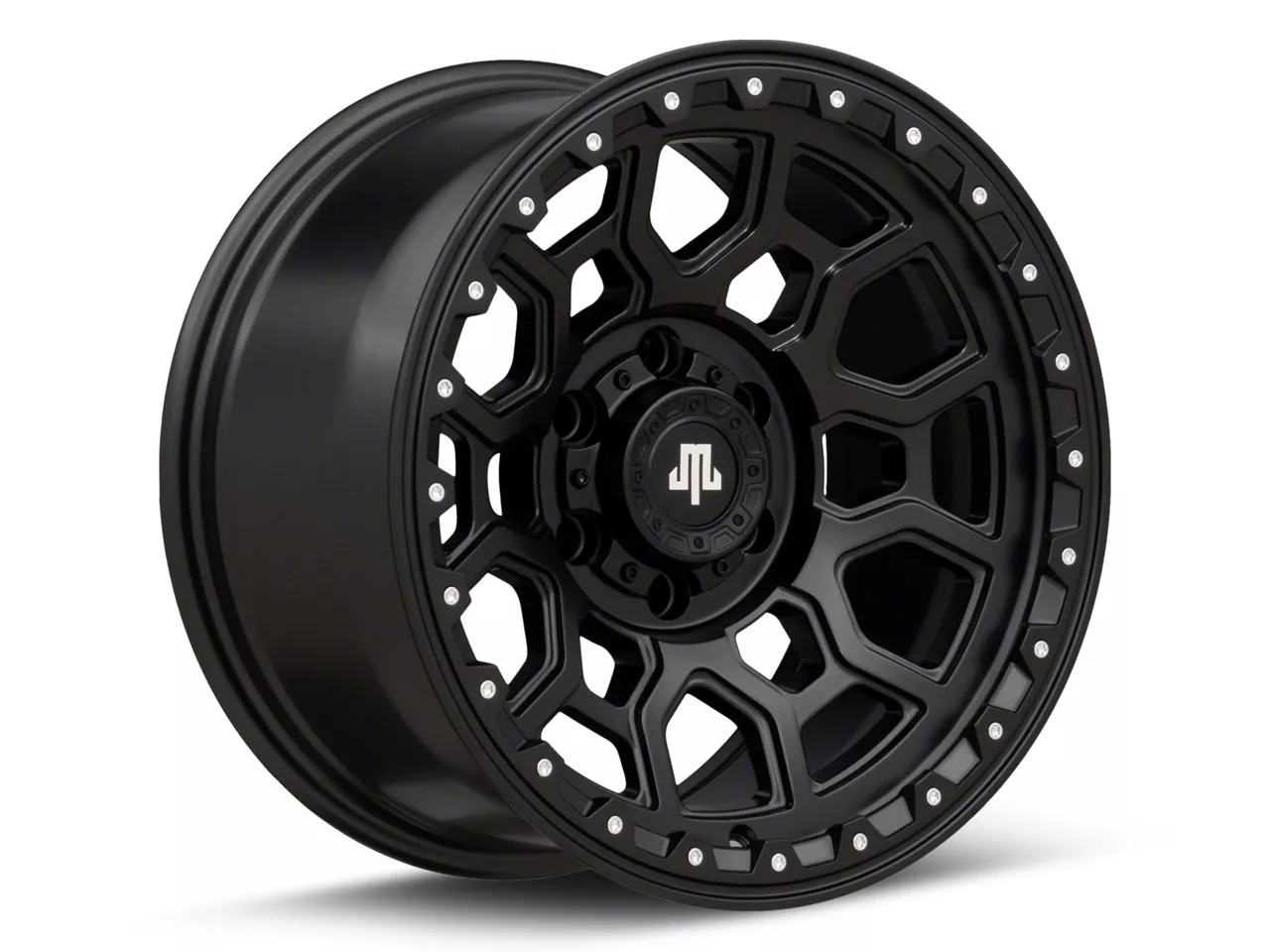 Mammoth Hunter Satin Black wheel 17x9 Ford F-150
