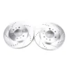 PowerStop Evolution Drilled Slotted Front Rotors F-150 2009-2026 PowerStop Evolution cross-drilled slotted front rotors F-150 2009-2020