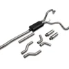 C&L Dual Exhaust Polished Tips F-150 2011-2014 5.0L C&L dual exhaust polished tips side rear exit F-150 5.0L 2011-2014