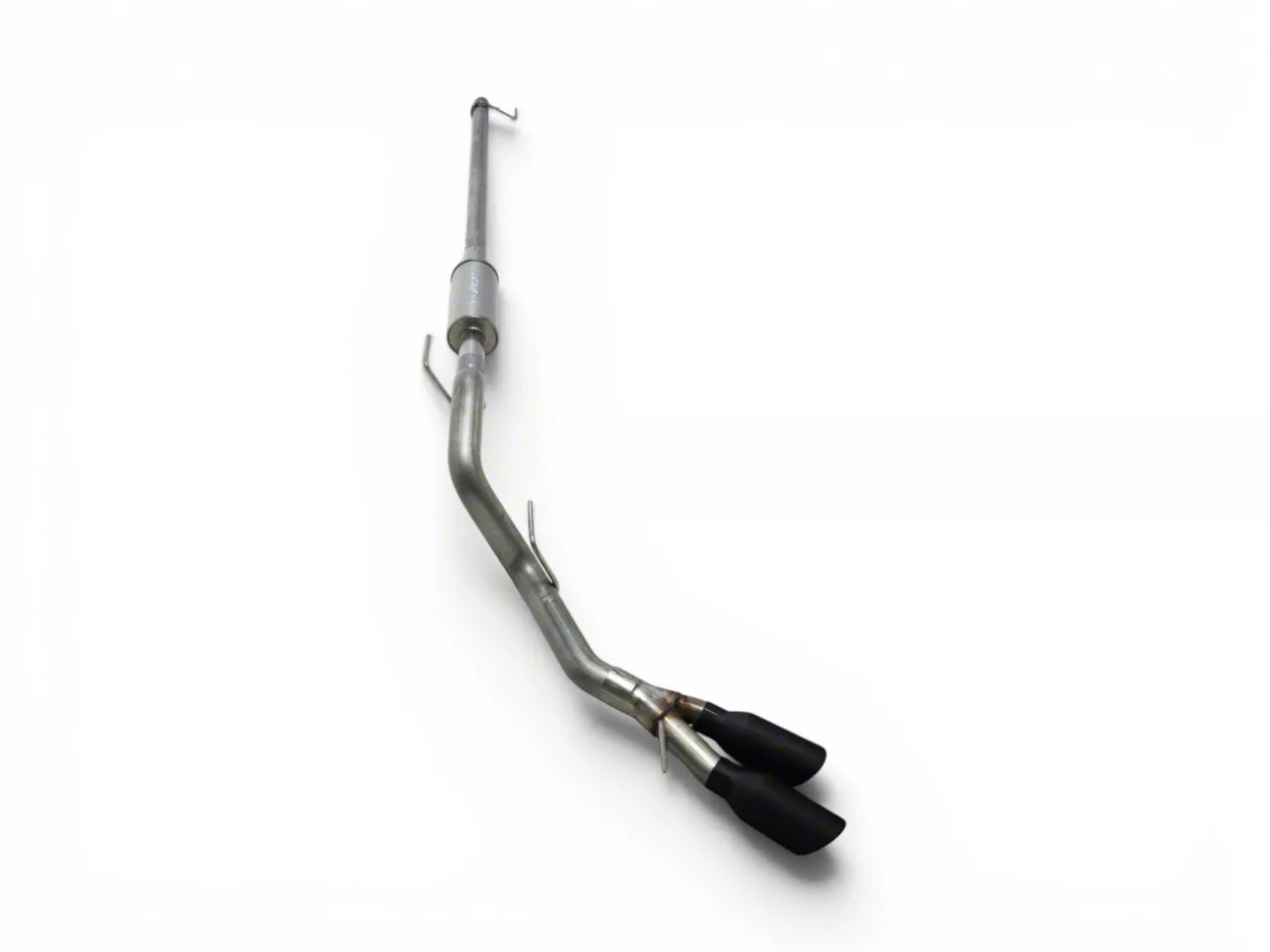 Roush single exhaust black tips side exit F-150 5.0L Roush single exhaust black tips side exit F-150 5.0L