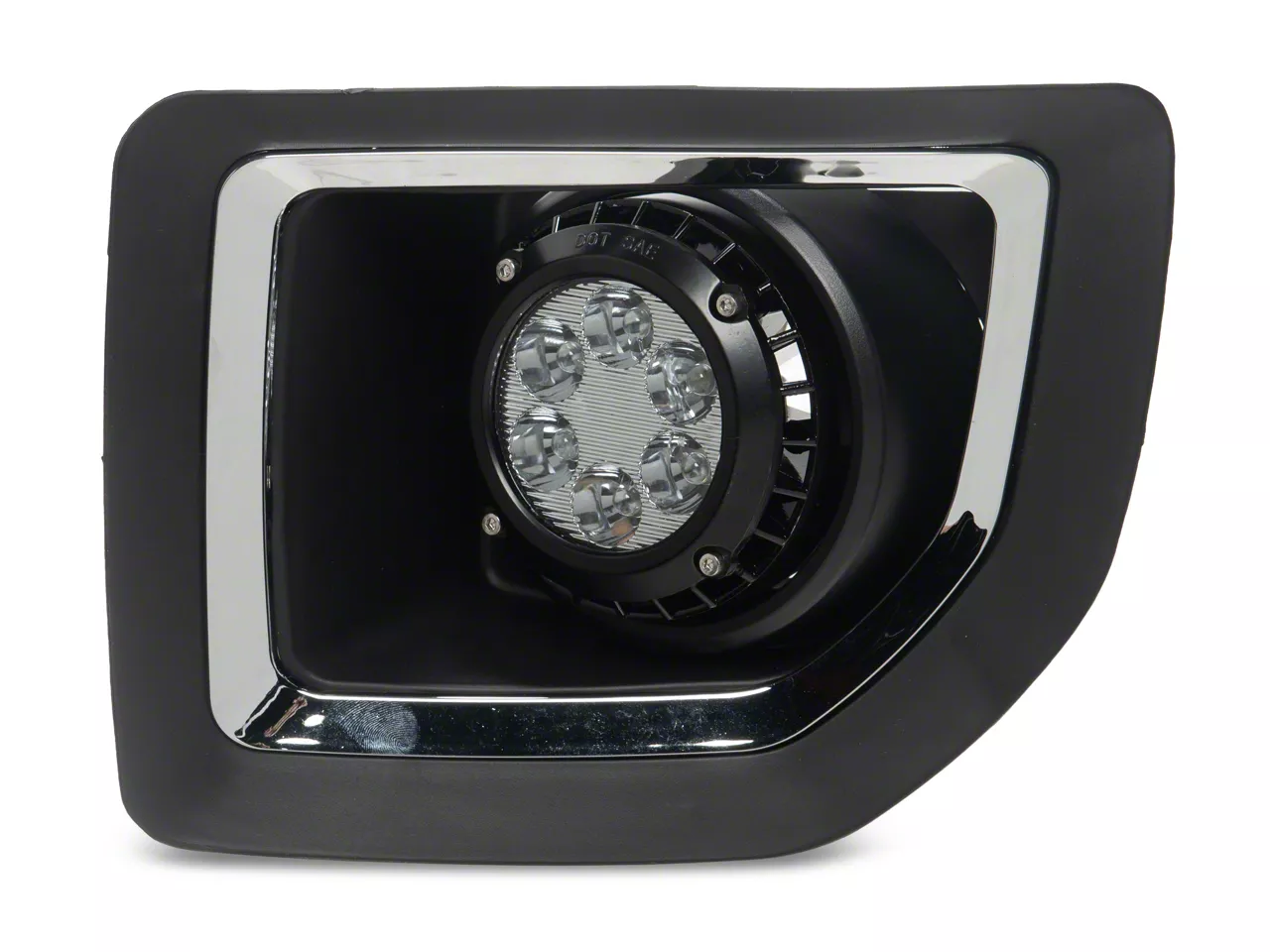 Factory style fog lights clear lens Sierra 2500HD