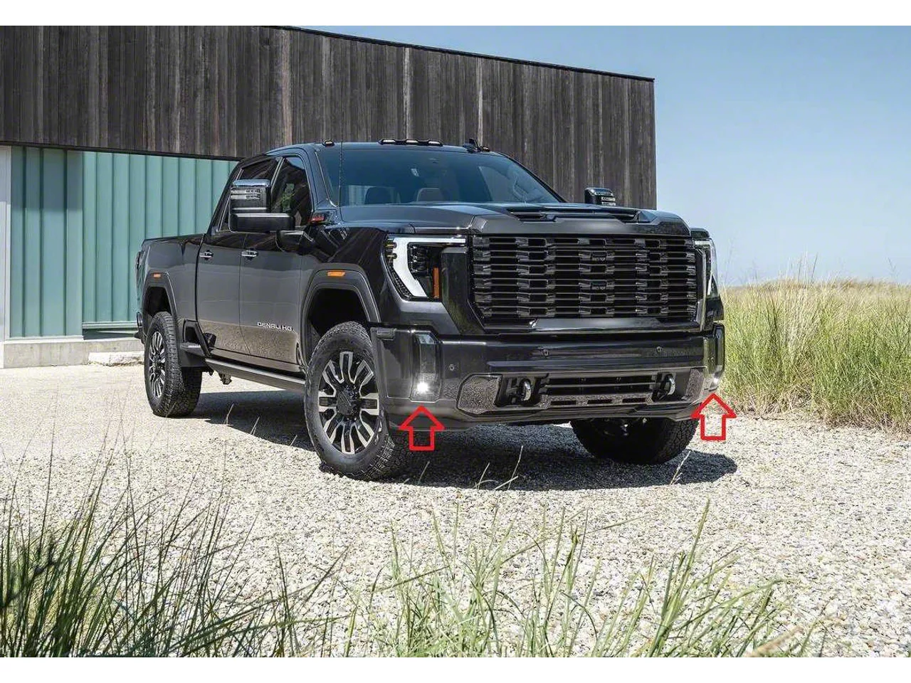 LED halo fog lights Sierra 2500HD 2024-2026